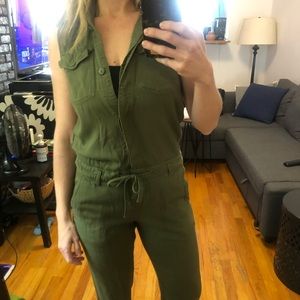 Sleeveless Utility Jumpsuit